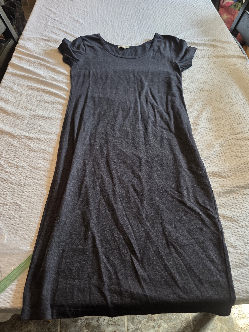 Women’s Casual Scoop Neck Dress in Black L